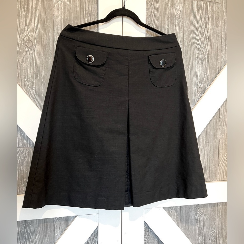 108. Merona Black A-Line Professional Skirt 6